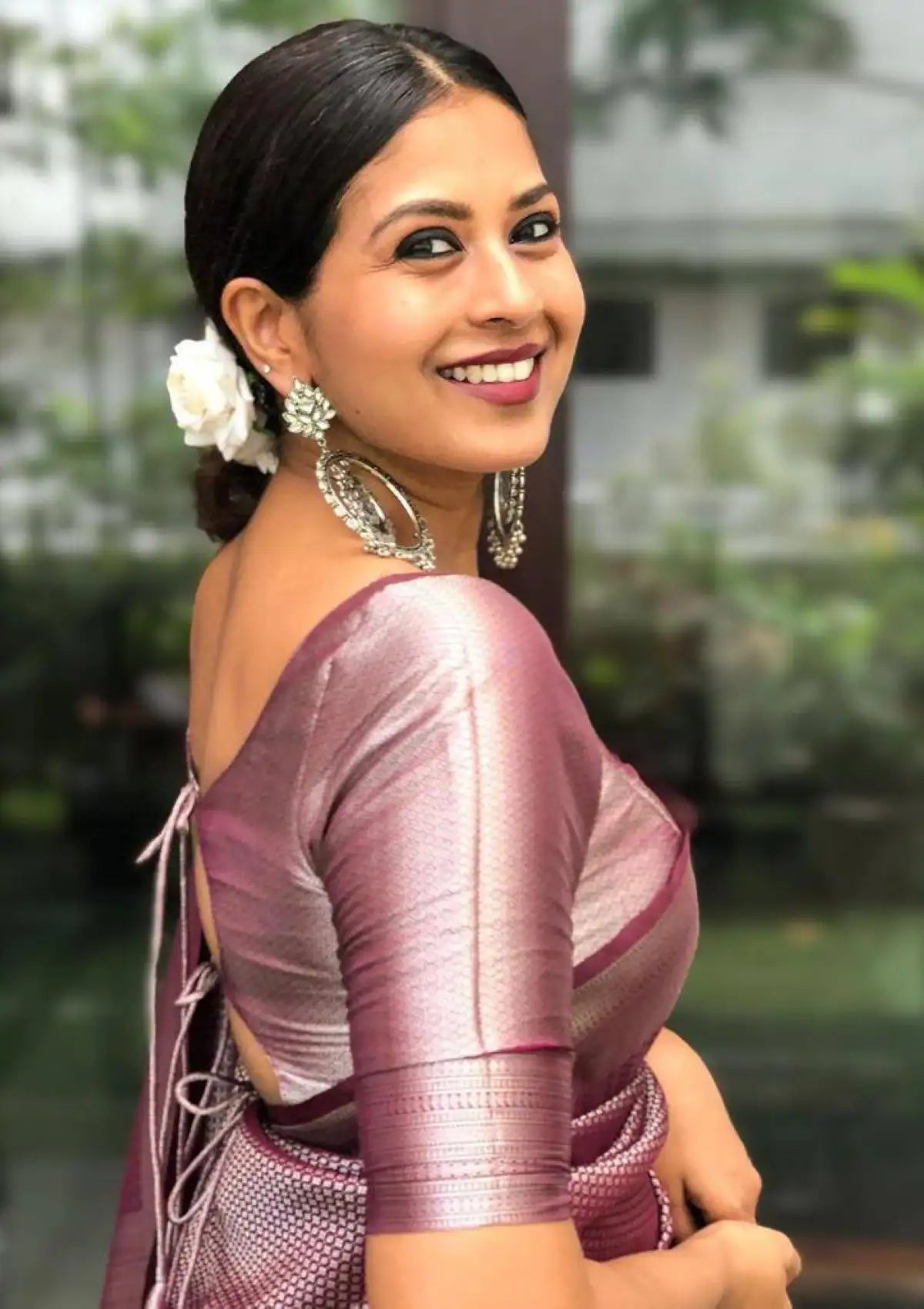 Maroon Banarasi Silk Zari Traditional Saree