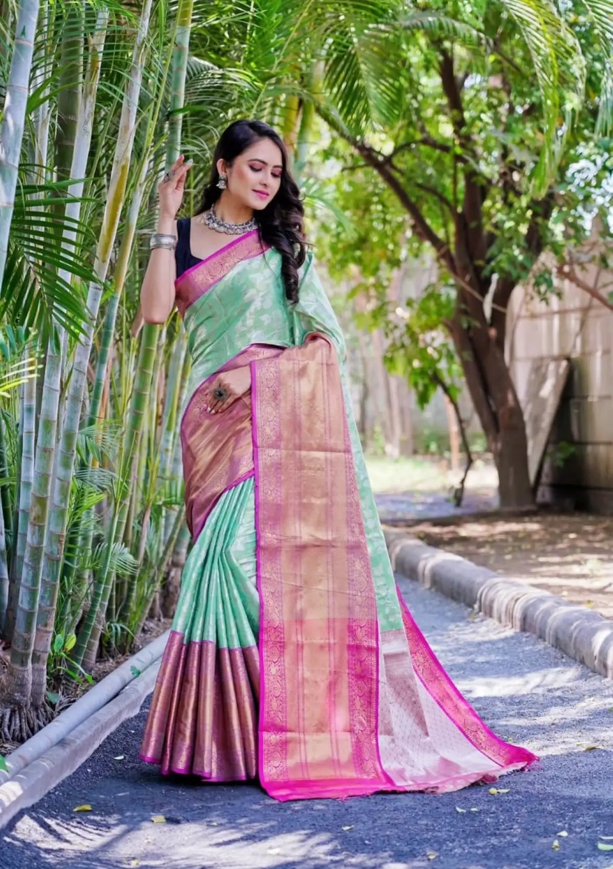 Pure Soft Organic Silk Bridal Saree