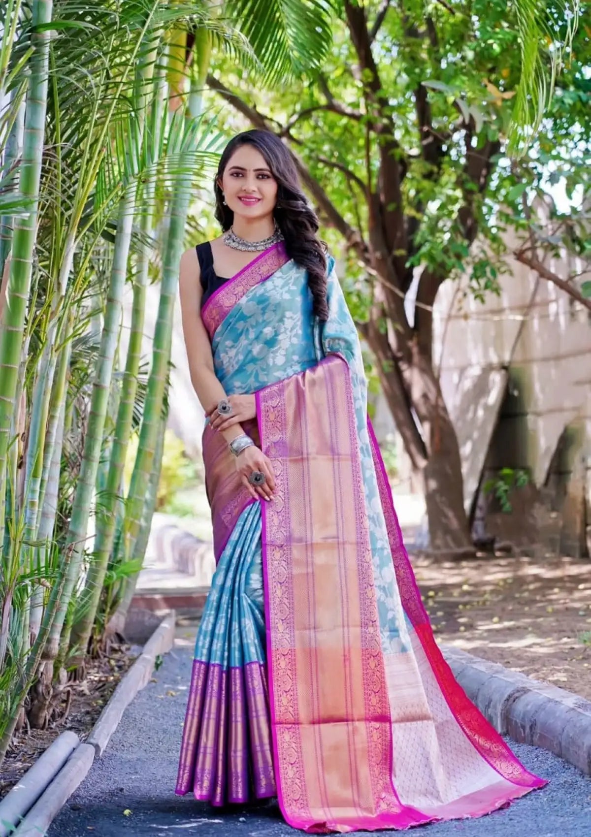 Pure Soft Organic Silk Bridal Saree