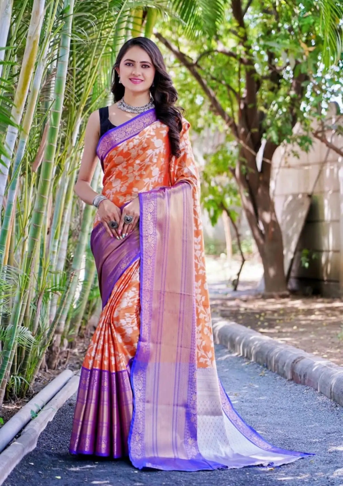 Pure Soft Organic Silk Bridal Saree