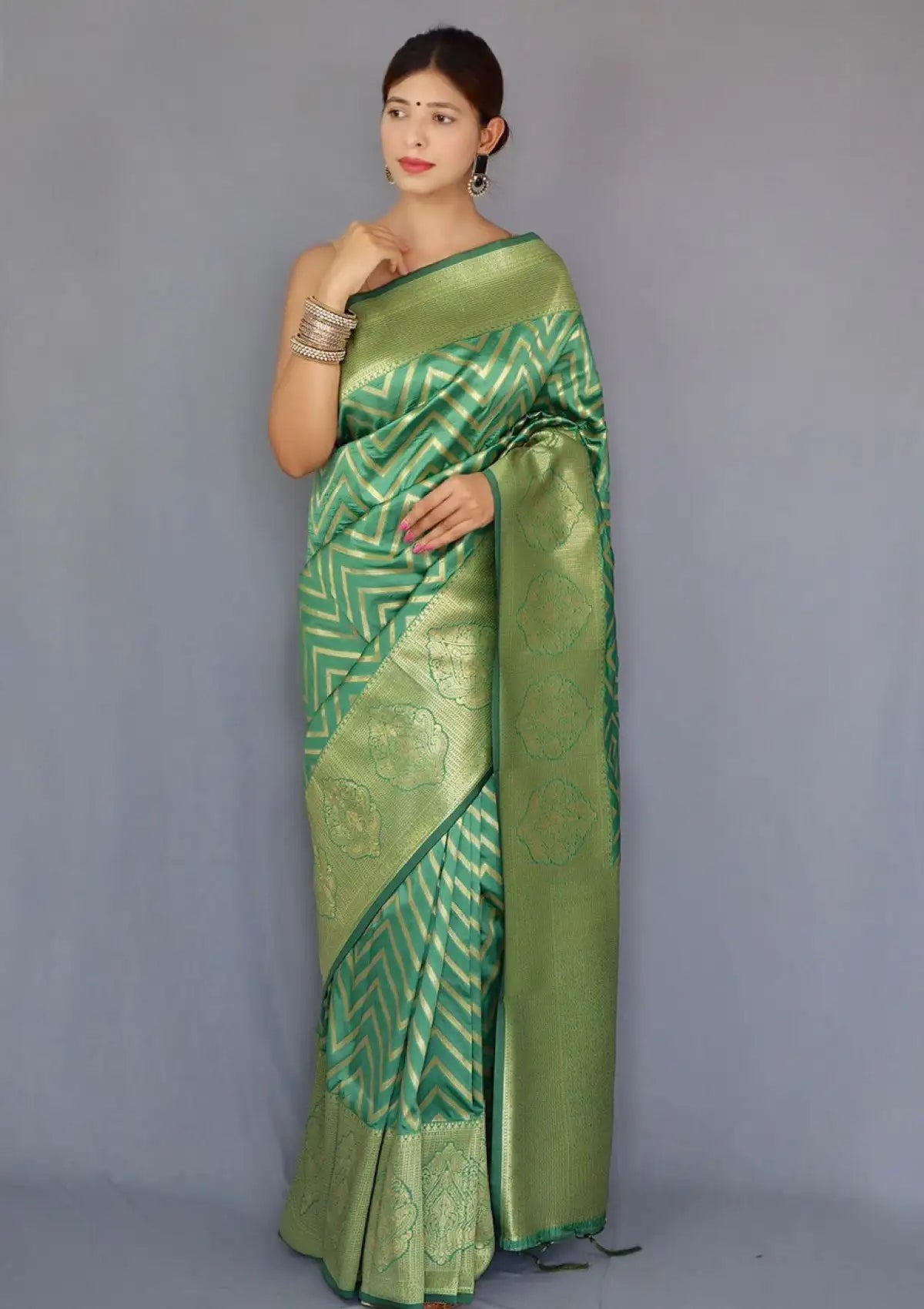 Pure Silk Self Zari Weaving Saree