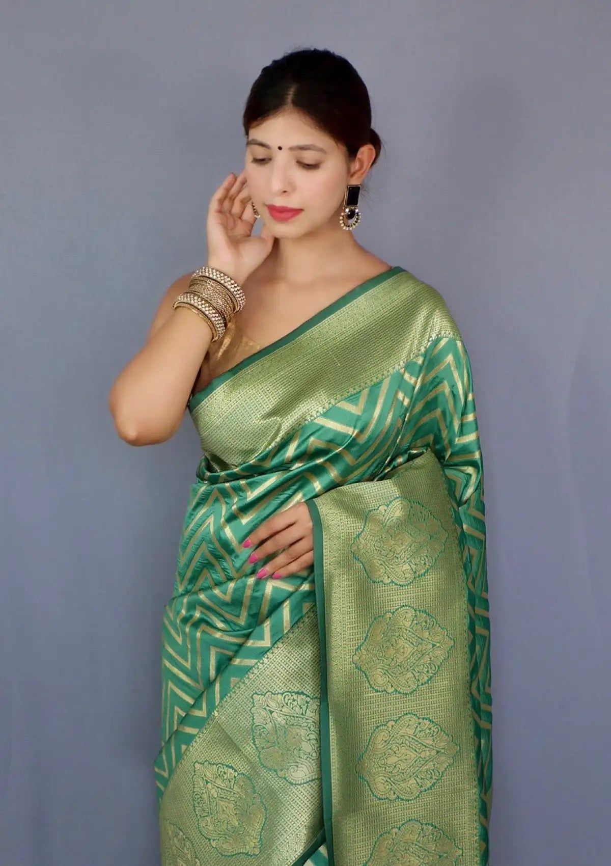 Pure Silk Self Zari Weaving Saree